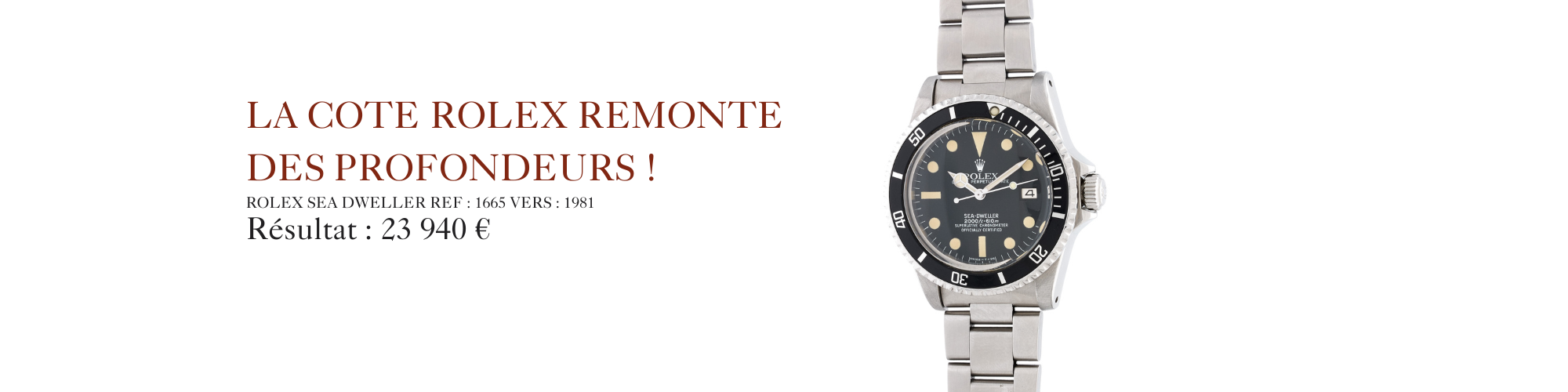 MONTRE ROLEX SD